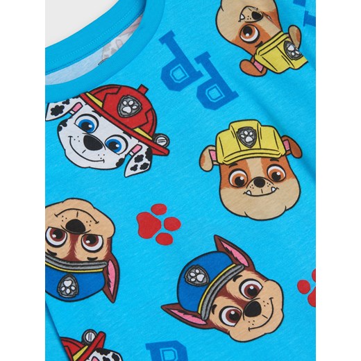 Sinsay - Bawełniana koszulka ze wzorkiem Paw Patrol - wielobarwny Sinsay 110 (4-5 l) Sinsay