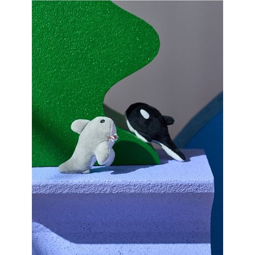 Sinsay - Przytulanka rekin - szary ze sklepu Sinsay w kategorii Zabawki - zdjęcie 185560006