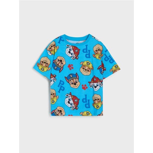 Sinsay - Bawełniana koszulka ze wzorkiem Paw Patrol - wielobarwny ze sklepu Sinsay w kategorii T-shirty chłopięce - zdjęcie 185560019