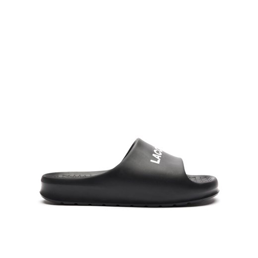 Lacoste Klapki Branded Serve Slide 2.0 747CMA0015 Czarny ze sklepu MODIVO w kategorii Klapki męskie - zdjęcie 185560066