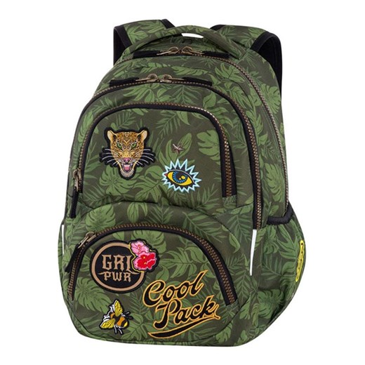 CoolPack Plecak &quot;Coolpack Dart&quot; w kolorze khaki ze sklepu Limango Polska w kategorii Plecaki dla dzieci - zdjęcie 185561455