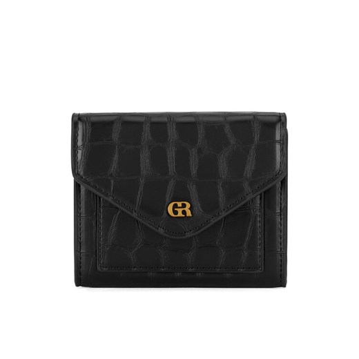 Portfel Gino Rossi 4W1-005-AW24 Czarny ze sklepu eobuwie.pl w kategorii Portfele damskie - zdjęcie 185562117