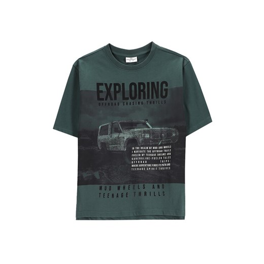Coccodrillo T-Shirt WC5143206WBJ Zielony Regular Fit ze sklepu MODIVO w kategorii T-shirty chłopięce - zdjęcie 185562587