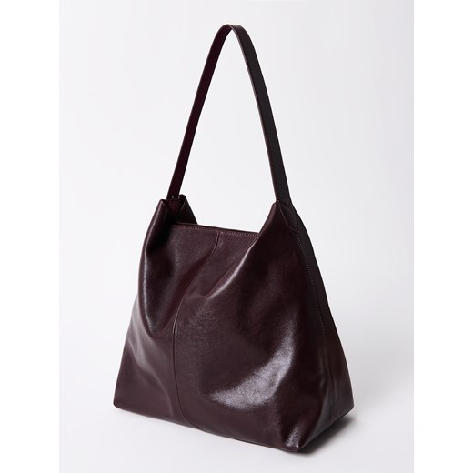 Mohito - Skórzana torebka - mahoń Mohito ONE SIZE Mohito