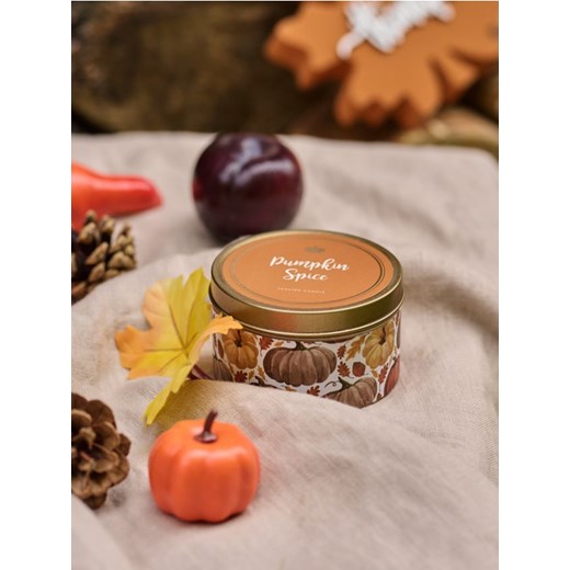 Sinsay - Świeczka Pumpkin Spice - pomarańczowy ze sklepu Sinsay w kategorii Dom - zdjęcie 185563815