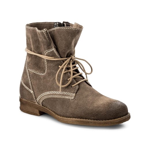 Botki Lasocki G322SC Brązowy ze sklepu eobuwie.pl w kategorii Workery damskie - zdjęcie 185564006