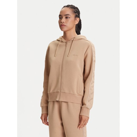Guess Bluza V5YQ00 KB3P2 Beżowy Regular Fit ze sklepu MODIVO w kategorii Bluzy damskie - zdjęcie 185564325