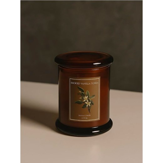 Sinsay - Świeca zapachowa Smoked Vanilla Tonka - brązowy ze sklepu Sinsay w kategorii Dom - zdjęcie 185565186