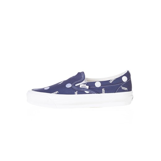 Vans Slippersy w kolorze niebiesko-białym - id: 16520462 - marki Vans - 185565375 Vans Slippersy w kolorze niebiesko-białym ze sklepu Limango Polska w kategorii Trampki damskie - zdjęcie 185565375