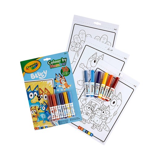 Crayola Zestaw do malowania &quot;Bluey&quot; - 3+ ze sklepu Limango Polska w kategorii Zabawki - zdjęcie 185565816