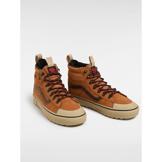 Vans Skórzane sneakersy &quot;Sk8-Hi&quot; w kolorze jasnobrązowym ze sklepu Limango Polska w kategorii Buty sportowe damskie - zdjęcie 185565895