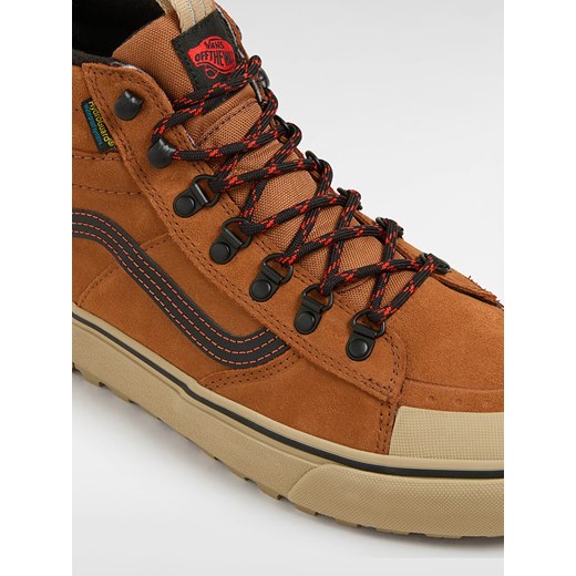 Vans Skórzane sneakersy &quot;Sk8-Hi&quot; w kolorze jasnobrązowym Vans 38 wyprzedaż Limango Polska