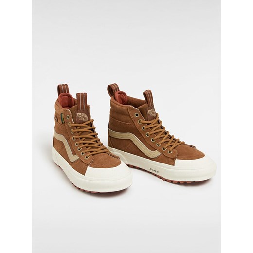 Vans Skórzane sneakersy &quot;Sk8-Hi&quot; w kolorze jasnobrązowym ze sklepu Limango Polska w kategorii Buty sportowe damskie - zdjęcie 185565917