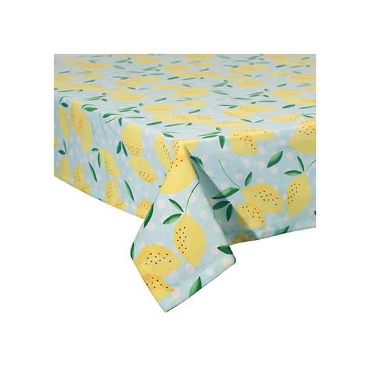 Tognana Obrus &quot;Panarea&quot; w kolorze błękitno-żółtym - 180 x 140 cm ze sklepu Limango Polska w kategorii Obrusy i bieżniki - zdjęcie 185566026