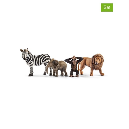 Schleich 4-częściowy zestaw &quot;Wild Life starter set&quot; do zabawy - 3+ ze sklepu Limango Polska w kategorii Zabawki - zdjęcie 185566028