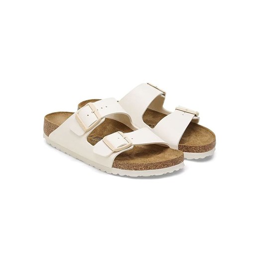 Birkenstock Klapki &quot;Arizona BF&quot; w kolorze kremowym ze sklepu Limango Polska w kategorii Klapki damskie - zdjęcie 185566229