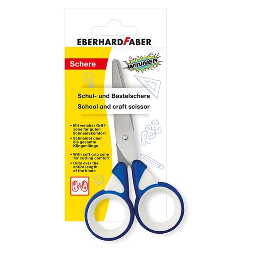 Faber-Castell Nożyczki szkolne (2 szt.) w kolorze niebiesko-białym Faber-castell onesize okazja Limango Polska