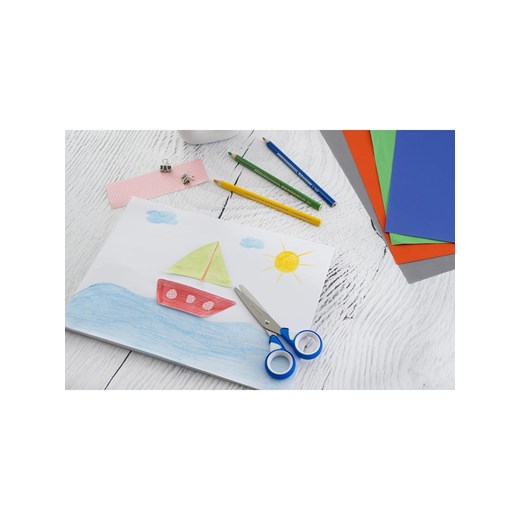 Faber-Castell Nożyczki szkolne (2 szt.) w kolorze niebiesko-białym Faber-castell onesize okazyjna cena Limango Polska