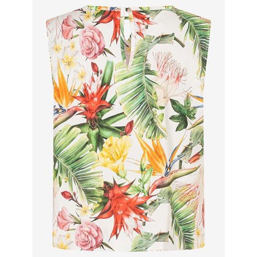 More &amp; More Bluzka w kolorze biało-czerwono-zielonym More & More 36 okazja Limango Polska