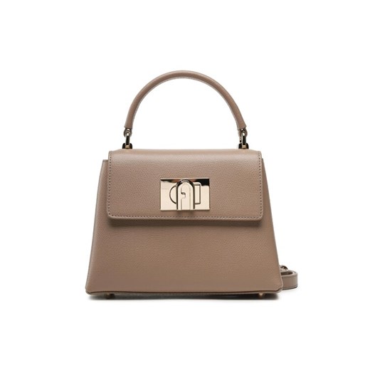 Torebka Furla 1927 WB00109-ARE000-1257S-1-007-20-BG-B Brązowy ze sklepu eobuwie.pl w kategorii Kuferki - zdjęcie 185566375