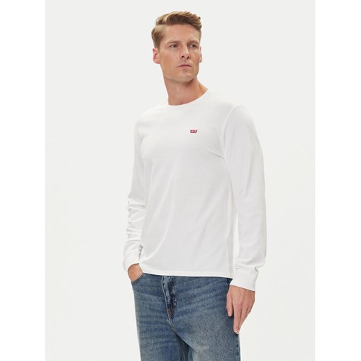 Levi's® Longsleeve Original Logo Tee 72848-0000 Biały Regular Fit ze sklepu MODIVO w kategorii T-shirty męskie - zdjęcie 185566765