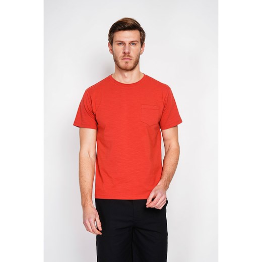 Secret du Lin Koszulka w kolorze czerwonym ze sklepu Limango Polska w kategorii T-shirty męskie - zdjęcie 185568406