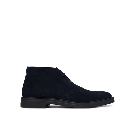 Półbuty BOSS 50552529 Granatowy ze sklepu eobuwie.pl w kategorii Buty zimowe męskie - zdjęcie 185569007