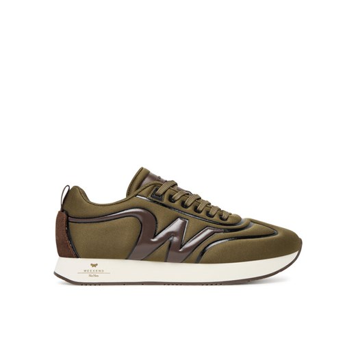 Sneakersy Weekend Max Mara 2525766034650 Zielony ze sklepu eobuwie.pl w kategorii Buty sportowe damskie - zdjęcie 185569026