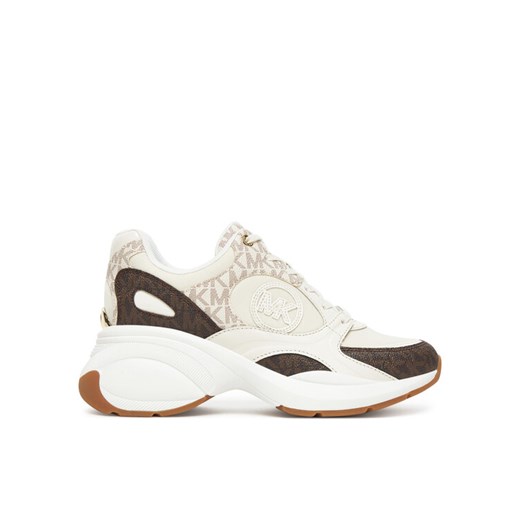 Sneakersy MICHAEL Michael Kors 43R5ZUFS6D Brązowy ze sklepu eobuwie.pl w kategorii Buty sportowe damskie - zdjęcie 185569027