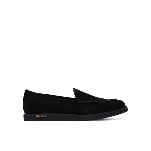 Lordsy Max Mara Softymoc 2524526251600 Czarny ze sklepu eobuwie.pl w kategorii Lordsy damskie - zdjęcie 185569089