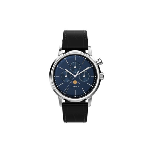 Timex Zegarek Marlin TW2W51200 Niebieski ze sklepu MODIVO w kategorii Zegarki - zdjęcie 185570526