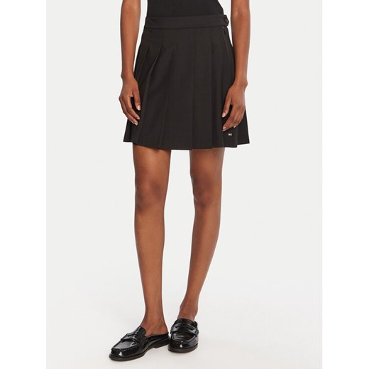 Tommy Hilfiger Spódnica plisowana Timeless WW0WW48354 Czarny Regular Fit ze sklepu MODIVO w kategorii Spódnice - zdjęcie 185570537