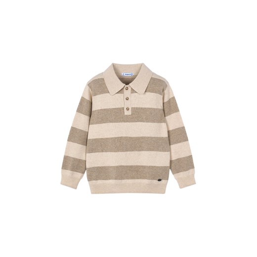 Mayoral Sweter 4122 Beżowy Regular Fit ze sklepu MODIVO w kategorii Swetry chłopięce - zdjęcie 185570627