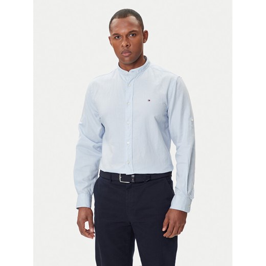 Tommy Hilfiger Koszula MW0MW40716 Błękitny Regular Fit ze sklepu MODIVO w kategorii Koszule męskie - zdjęcie 185570709