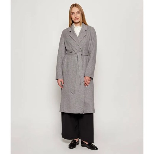 BOSS BLACK Wełniany płaszcz Cotaz_DF ze sklepu Gomez Fashion Store w kategorii Płaszcze damskie - zdjęcie 185573088