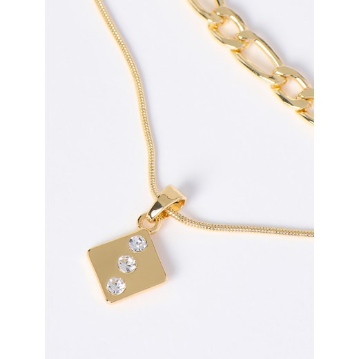 Mohito - Podwójny naszyjnik - wielobarwny Mohito ONE SIZE Mohito