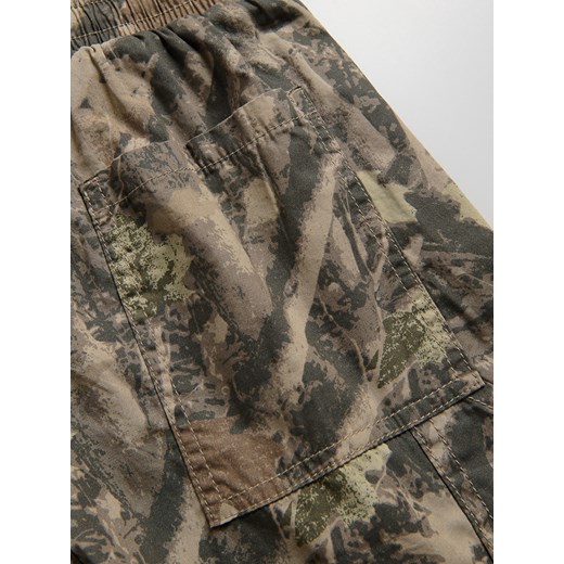 Reserved - Bawełniane spodnie - ciemnozielony Reserved 152 (11 lat) Reserved