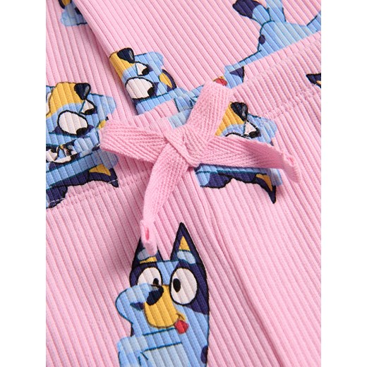 Reserved - Prążkowane legginsy Bluey - różowy Reserved 104 (3-4 lata) Reserved