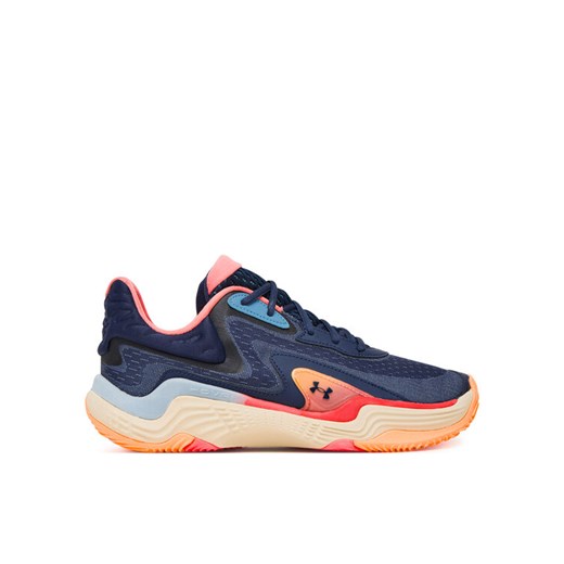 Buty do koszykówki Under Armour UA Spawn 7 3028461 Granatowy ze sklepu eobuwie.pl w kategorii Buty sportowe męskie - zdjęcie 185574859