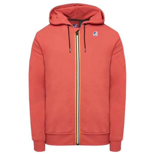 K-Way Bluza Arnel K4115ZW Czerwony Regular Fit ze sklepu MODIVO w kategorii Bluzy męskie - zdjęcie 185575325