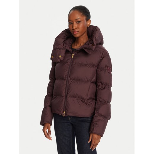 PINKO Kurtka zimowa 101602 A2P6bord Bordowy Regular Fit ze sklepu MODIVO w kategorii Kurtki damskie - zdjęcie 185575357