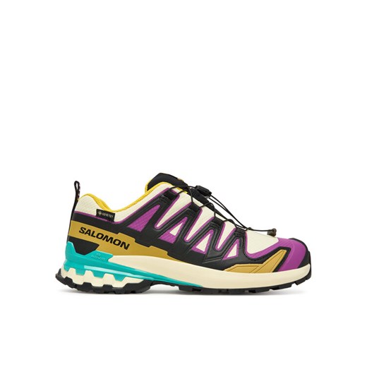 Salomon Trekkingi Xa Pro 3D V9 Gore-Tex L47882200 Żółty ze sklepu MODIVO w kategorii Buty trekkingowe damskie - zdjęcie 185575385