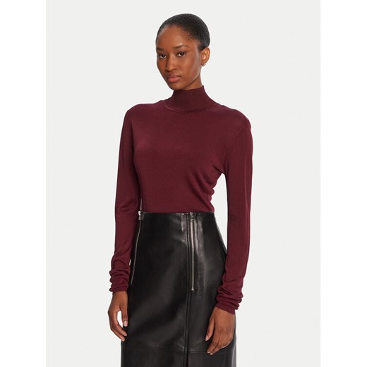 Lola Casademunt by Maite Golf MF2511013 Bordowy Regular Fit ze sklepu MODIVO w kategorii Swetry damskie - zdjęcie 185575388