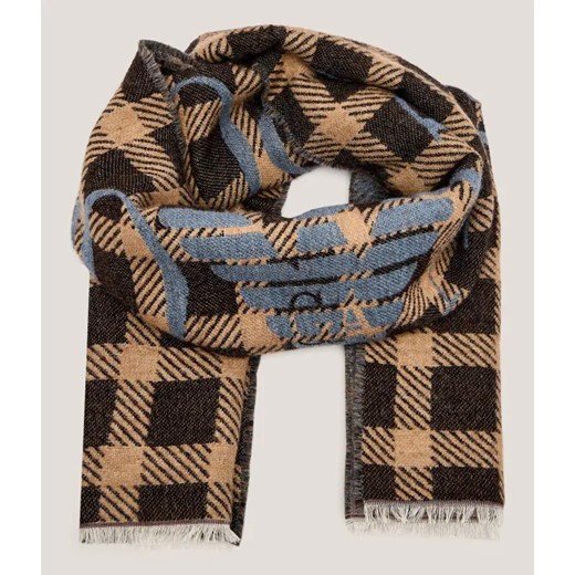 Emporio Armani Szal | z dodatkiem wełny Emporio Armani OS Gomez Fashion Store