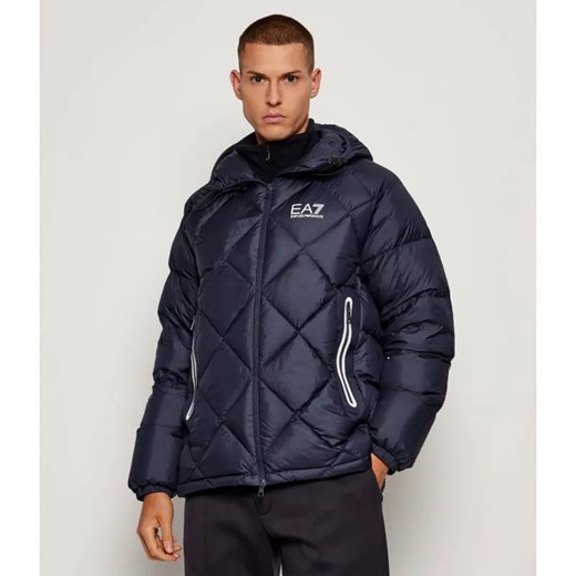 EA7 Puchowa kurtka | Modern fit ze sklepu Gomez Fashion Store w kategorii Kurtki męskie - zdjęcie 185576275