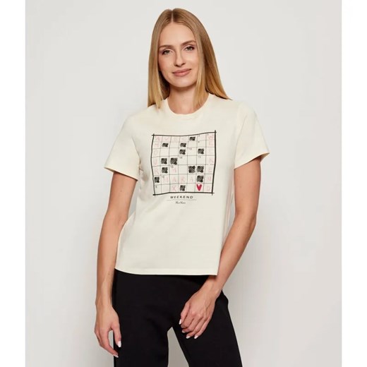 Weekend MaxMara T-shirt CLOWN | Regular Fit ze sklepu Gomez Fashion Store w kategorii Bluzki damskie - zdjęcie 185576287