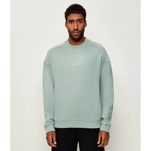 HUGO Bluza Delastcrew | Regular Fit ze sklepu Gomez Fashion Store w kategorii Bluzy męskie - zdjęcie 185576297