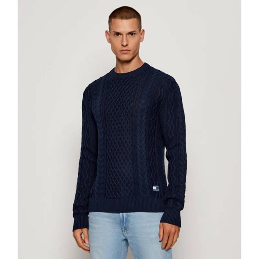 Tommy Jeans Sweter | Slim Fit ze sklepu Gomez Fashion Store w kategorii Swetry męskie - zdjęcie 185576347
