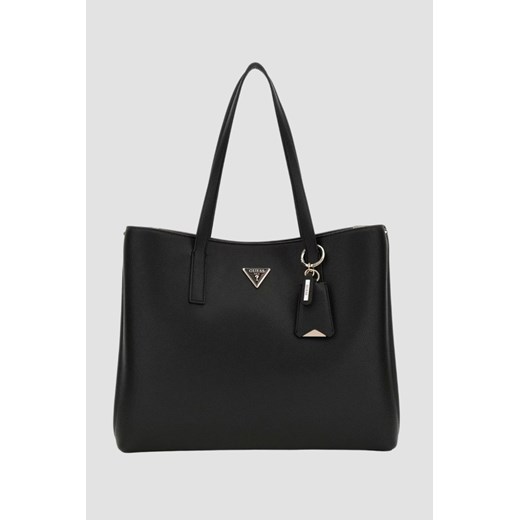 GUESS Czarna shopperka damska Meridian ze sklepu outfit.pl w kategorii Torby Shopper bag - zdjęcie 185577658
