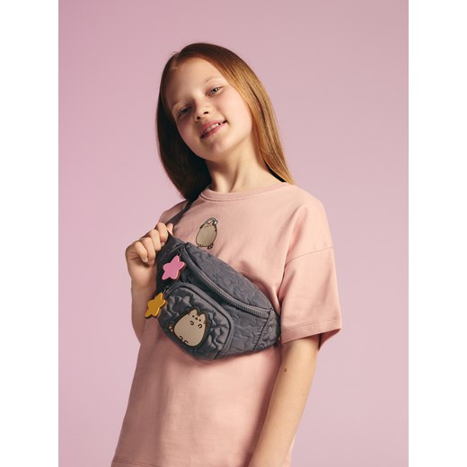 Reserved - Saszetka Pusheen - ciemnoszary ze sklepu Reserved w kategorii Nerki - zdjęcie 185577788